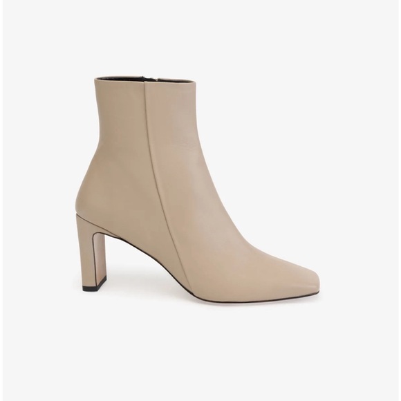 Marcella NYC boutique Dorset Narrow Heel Boots in Sand - Picture 2 of 11